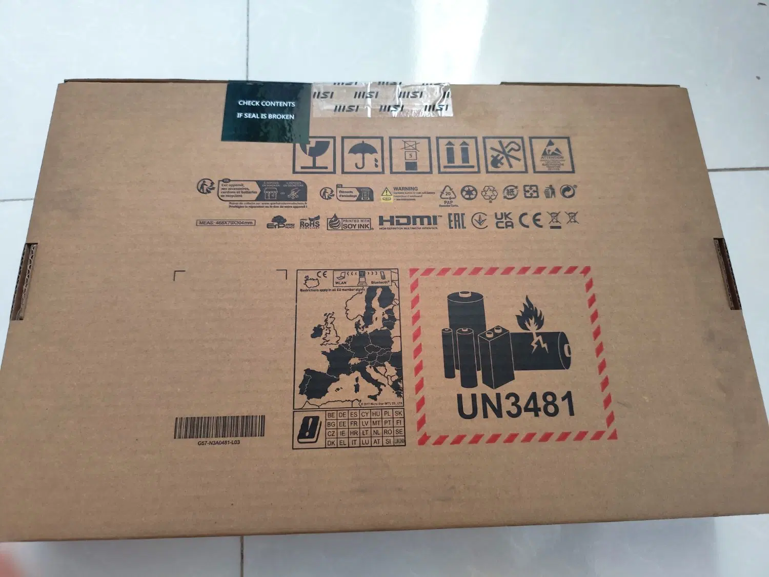 لب تاب msi modern 15 b12mo i3|رایانه همراه|تهران, والفجر (افسریه)|دیوار