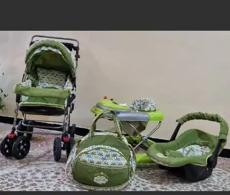 ست کامل کالسکه ،کریر ،ساک ،روروک|کالسکه و لوازم جانبی|خورموج, |دیوار