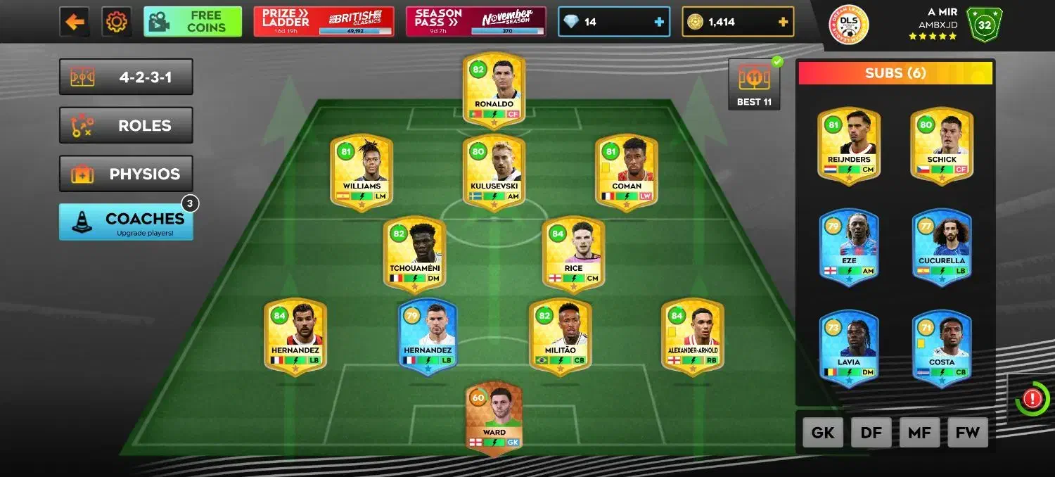 اکانت دریم لیگ|کنسول، بازی ویدئویی و آنلاین|شهرکرد, |دیوار