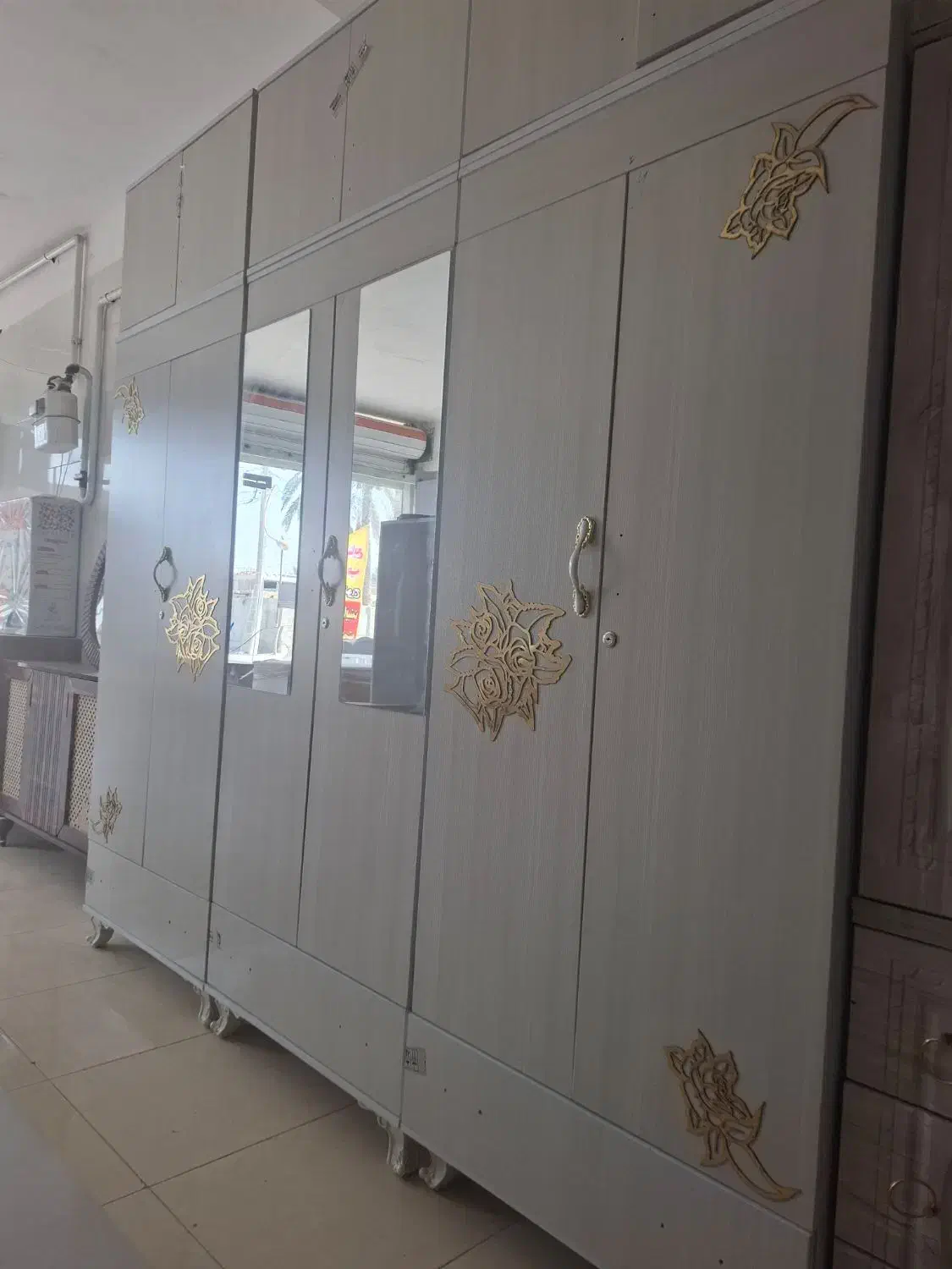 فروش کمددیواری وکابینت اماده به نصب|جاکفشی، کمد، دراور|کهنوج, |دیوار