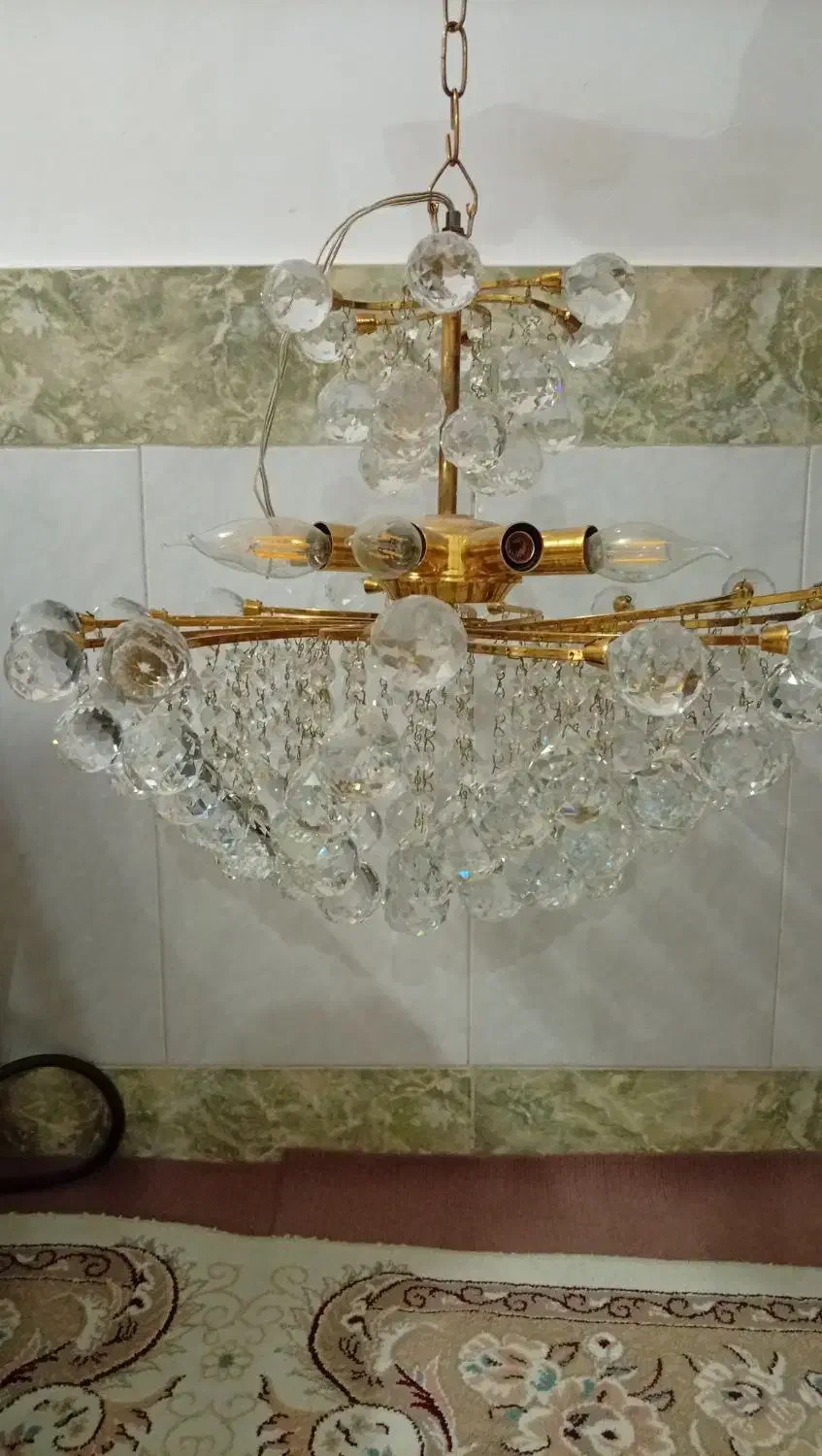 سه عدد ست لوستر|لوستر و چراغ آویز|بروجرد, |دیوار