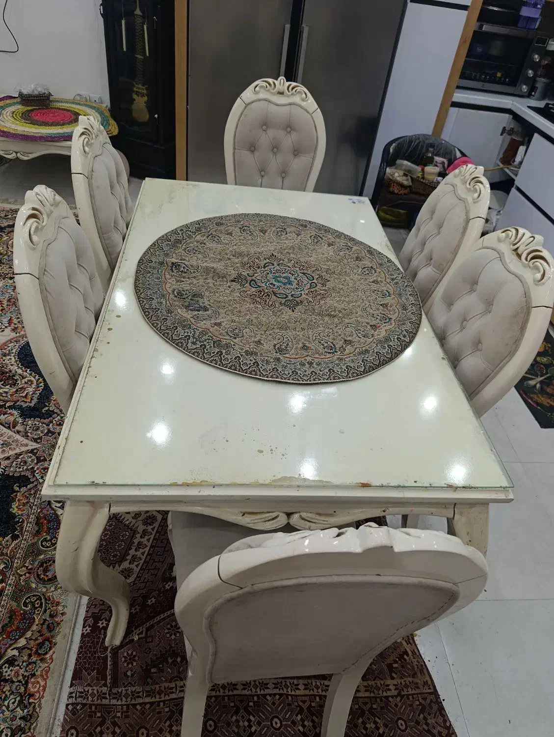 ست مبل و میز ناهار خوری|مبلمان خانگی و میز عسلی|بوشهر, |دیوار