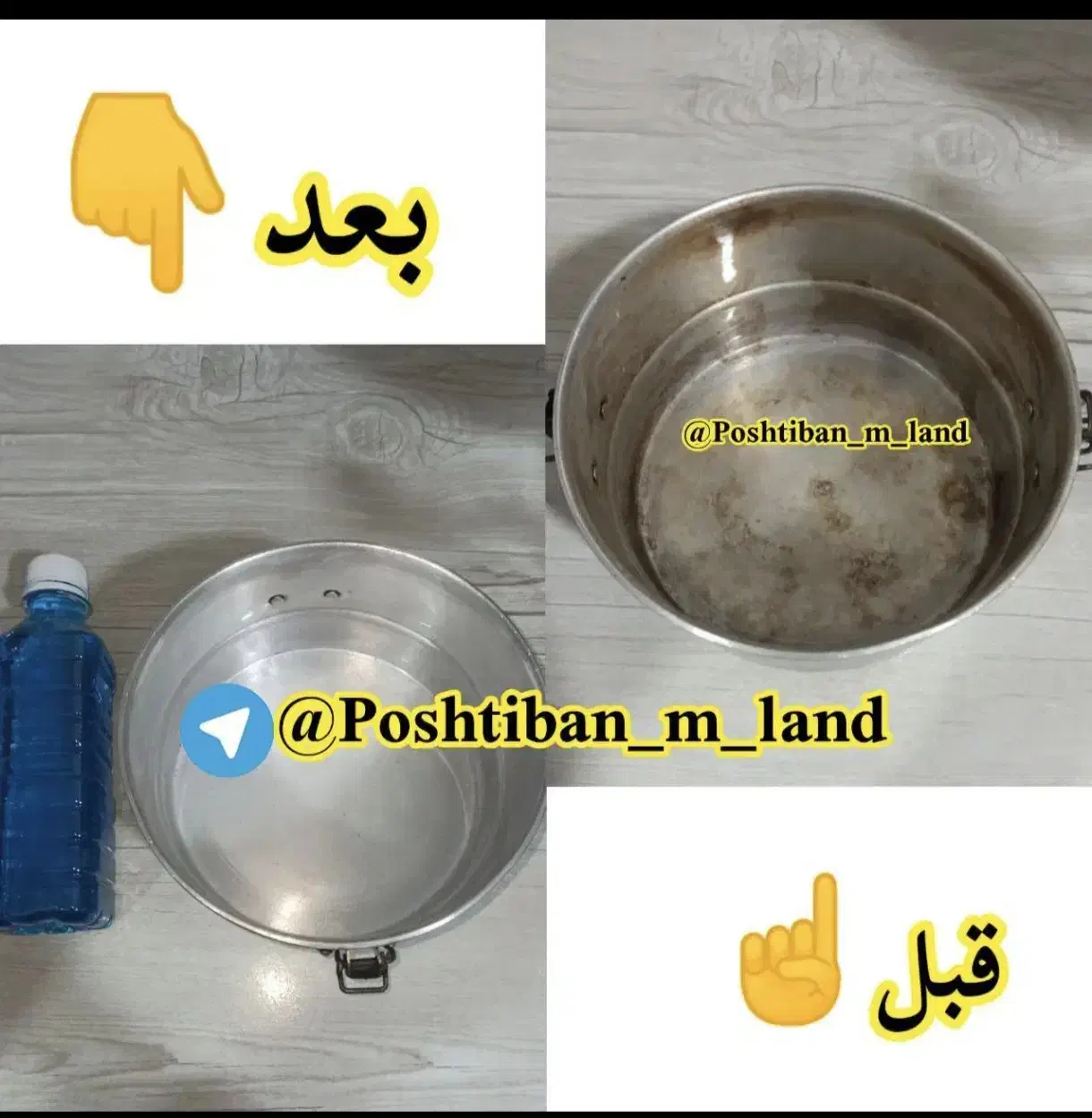 وایتکس قابلمه|مواد شوینده و دستمال کاغذی|نقده, |دیوار