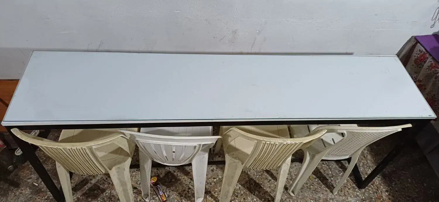 میز شیشه ایی مخصوص قهوه خانه|مبلمان خانگی و میز عسلی|سنگر, |دیوار