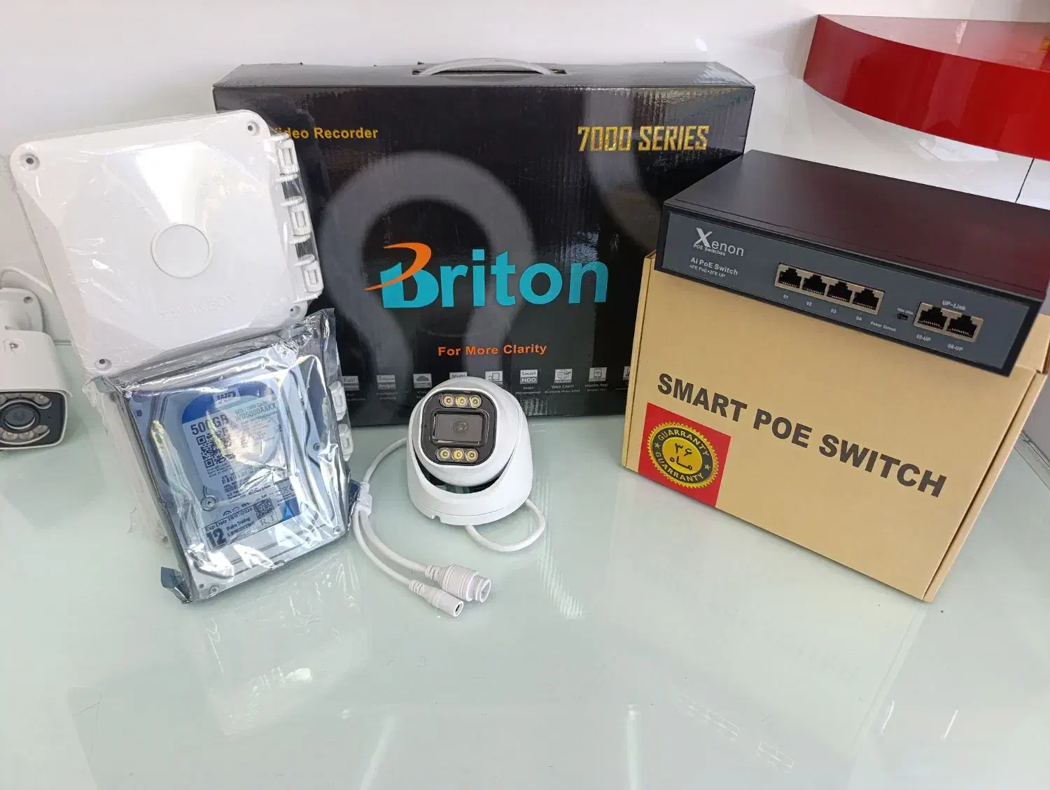 پک دوربین آی پی 5مگاپیکسل جهت تایید اماکن تحت شبکه|دوربین مداربسته|اصفهان, فجر|دیوار