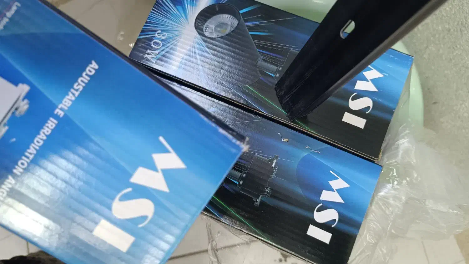 پنج عدد لامپ نورافکن ریلی مغازه|لامپ و چراغ|کوهدشت, |دیوار