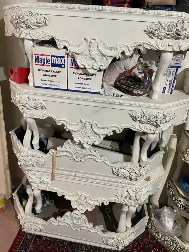 تعداد۱۲عدد میز کنسول|بوفه، ویترین، کنسول|هشتگرد, هشتگرد قدیم|دیوار