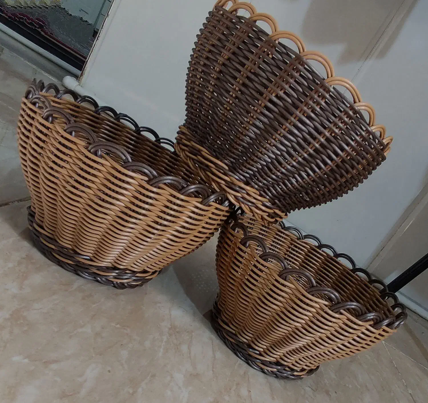 سبد حصیری|ظروف نگهدارنده، پلاستیکی، یکبارمصرف|نیشابور, شریعتی|دیوار