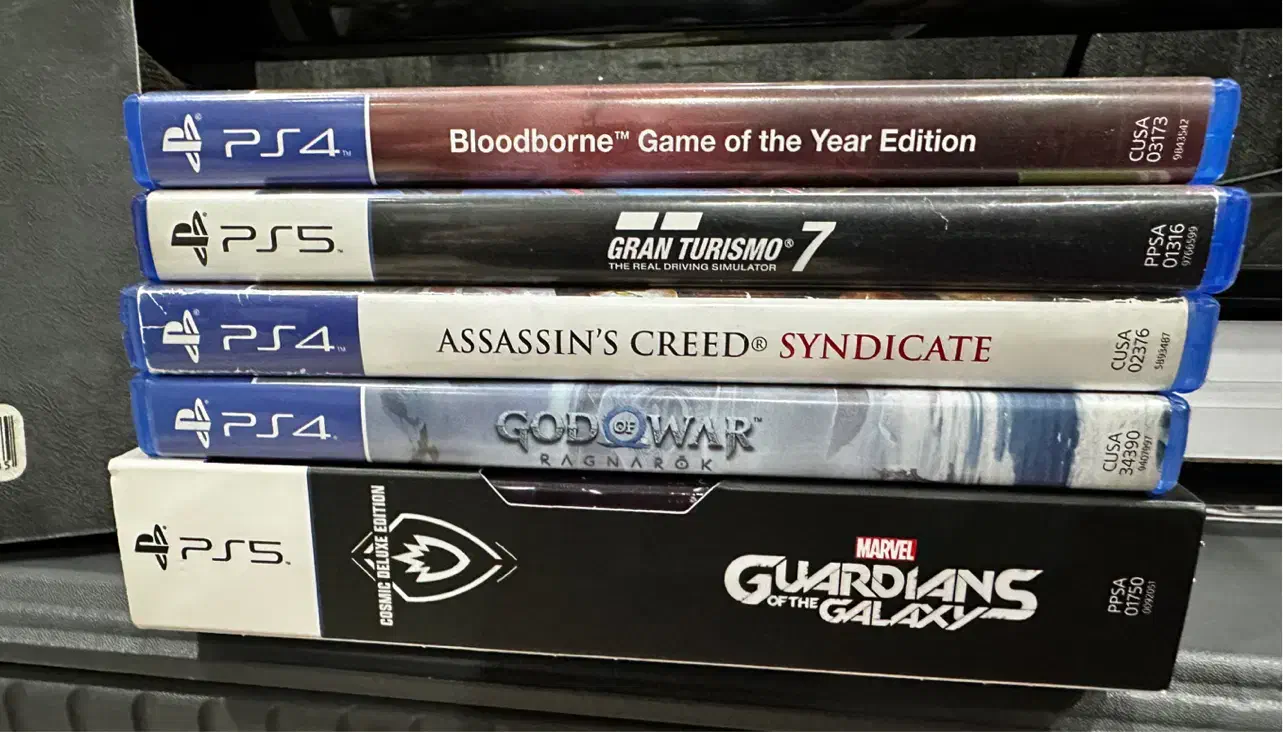 تعدادی دیسک بازی ps4 و ps5|کنسول، بازی ویدئویی و آنلاین|فولادشهر, B1|دیوار