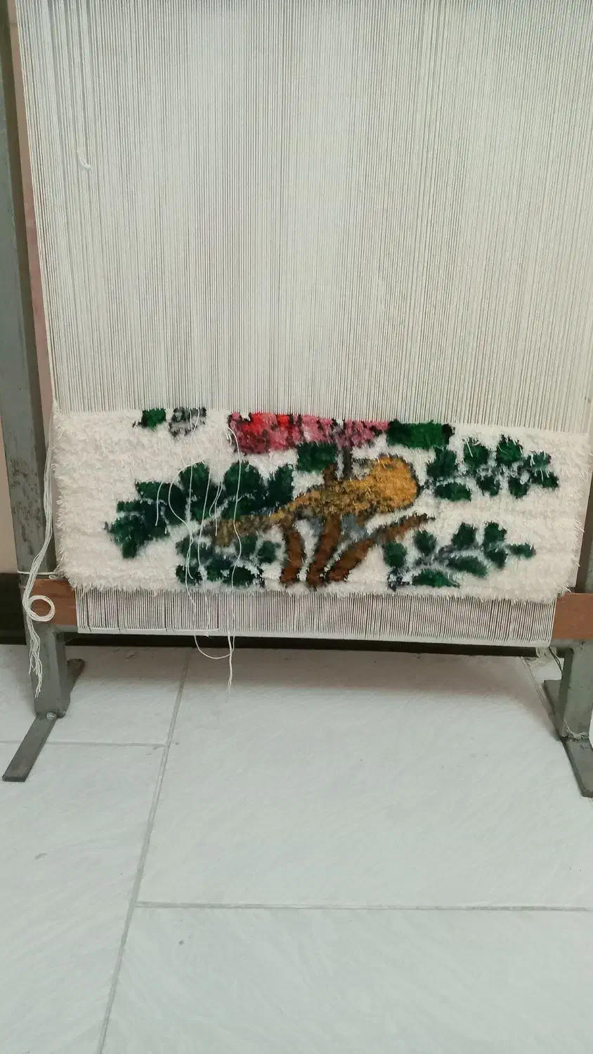تابلو فرش نیمه بافته شده|تابلو فرش|زنجان, |دیوار