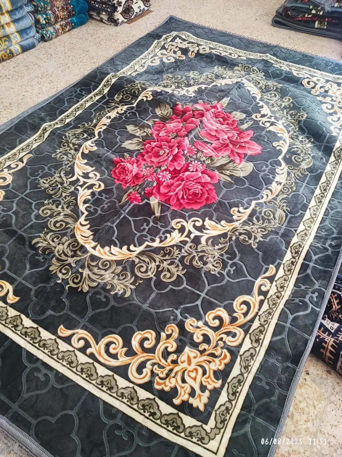 پتو فرش ترمزدار عمارتی6متری عمده و تک|روفرشی|اصفهان, ارداجی|دیوار