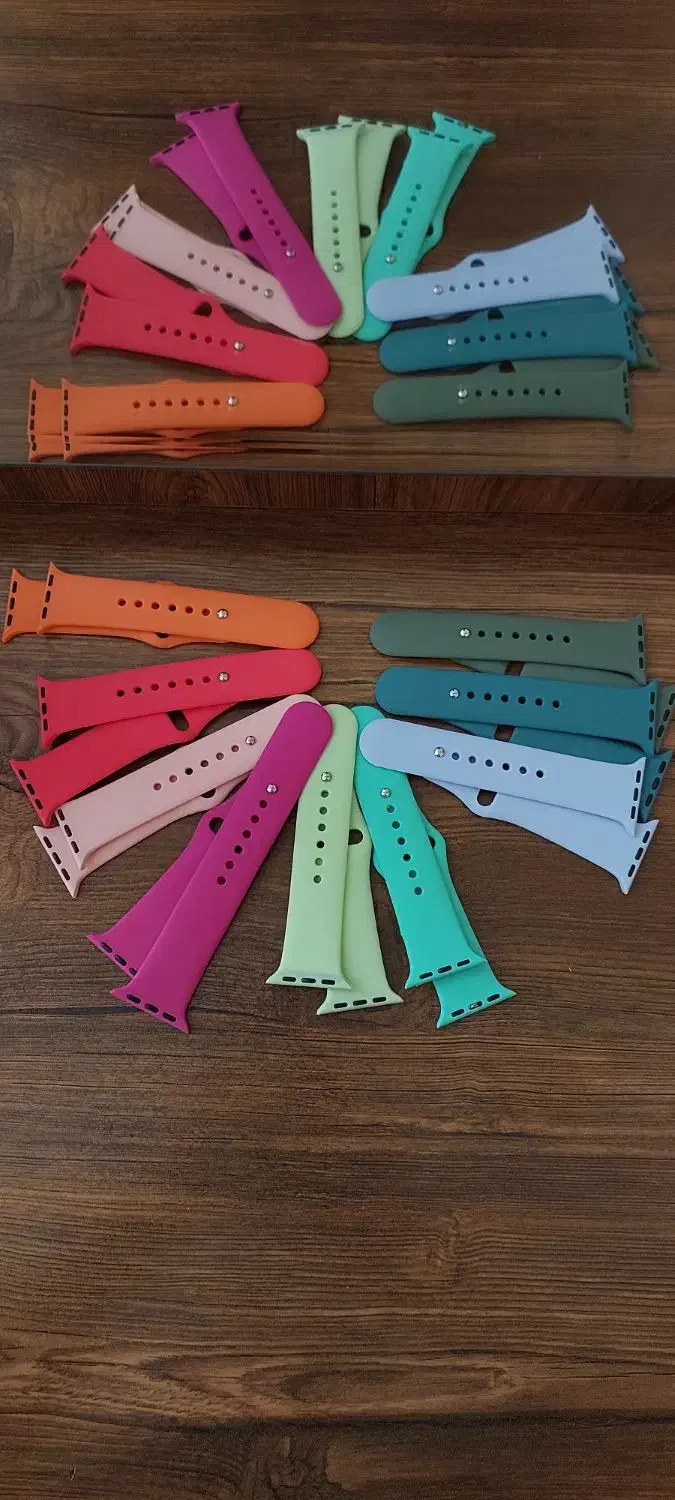 بند اپل واچ سیلیکونی|زیورآلات و اکسسوری|خرمآباد, |دیوار