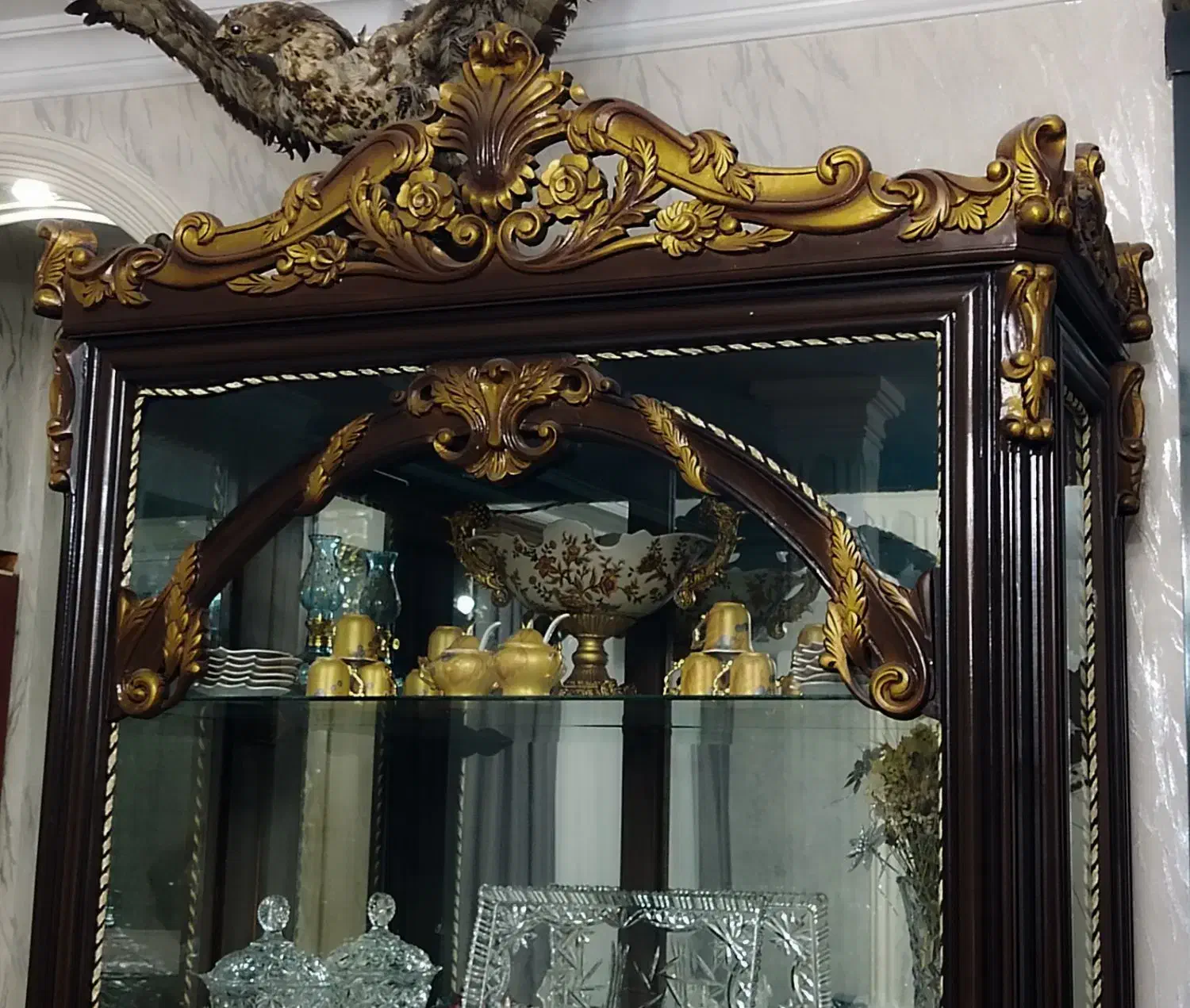 بوفه چوبی|بوفه، ویترین، کنسول|تبریز, |دیوار