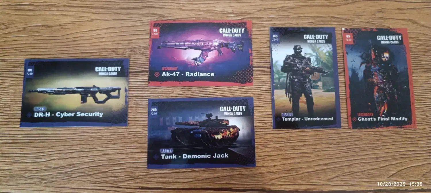 کارت کالاف موبایل|کنسول، بازی ویدئویی و آنلاین|زنجان, |دیوار