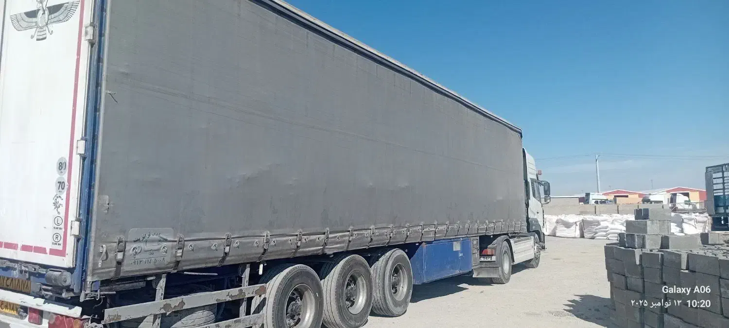 تریلی چادری سه محور|خودرو سنگین|ری, ملکآباد|دیوار