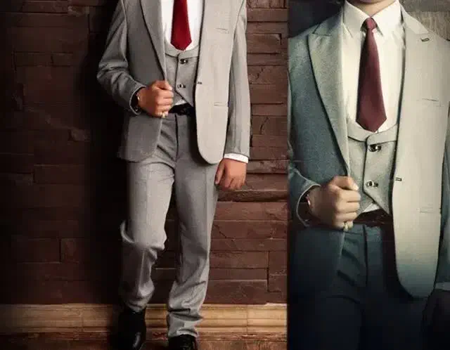 کت و شلوار به همراه کفش|لباس|کبودرآهنگ, |دیوار