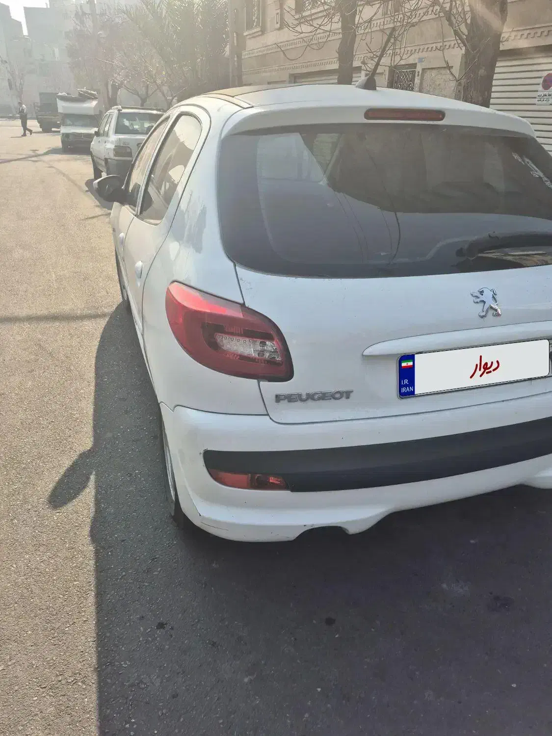 207 پانا مدل 401 بی رنگ|خودرو سواری و وانت|ری, دیلمان|دیوار