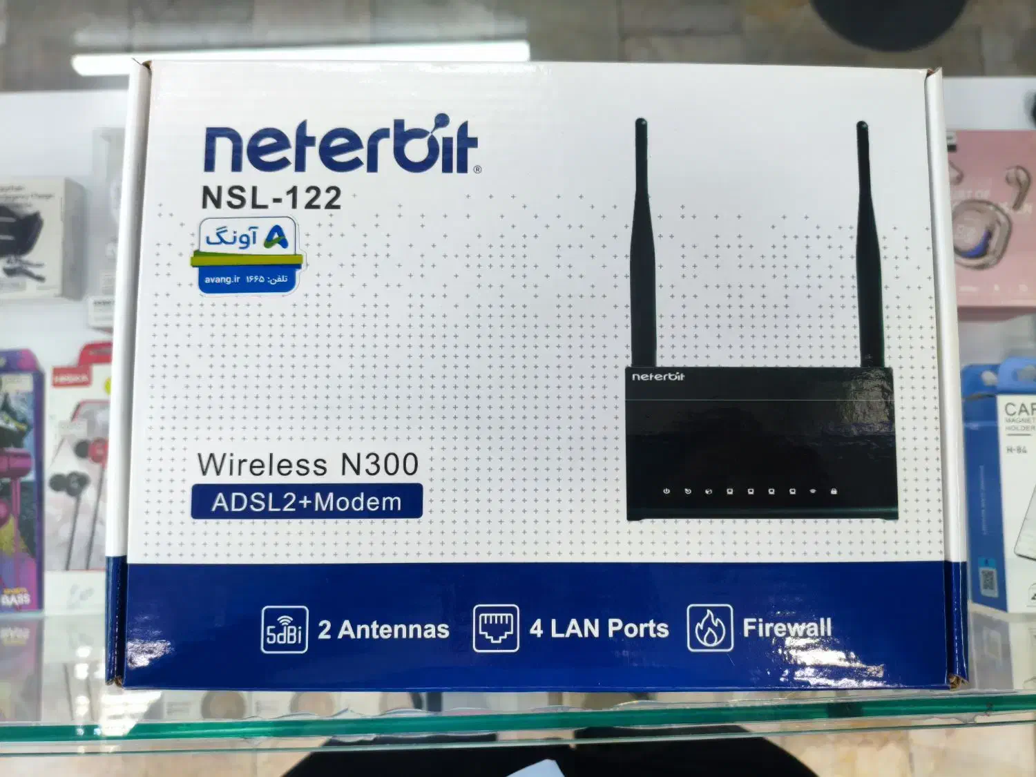 +NSL-122 ADSL2|مودم و تجهیزات شبکه|مشهد, هفت تیر (آب و برق)|دیوار