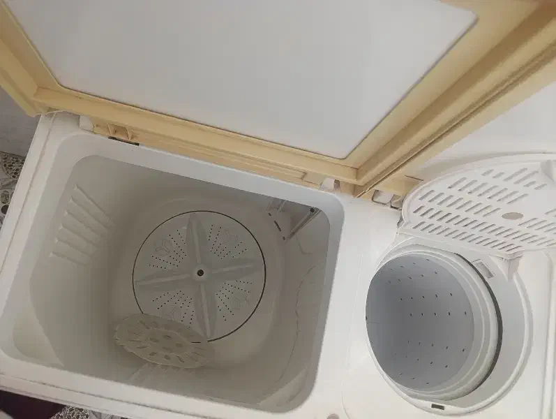 لباسشویی دوقولو مدل PSK و میز نهاررخوری 4نفره تمیز|ماشین لباسشویی و خشککن لباس|شادگان, |دیوار