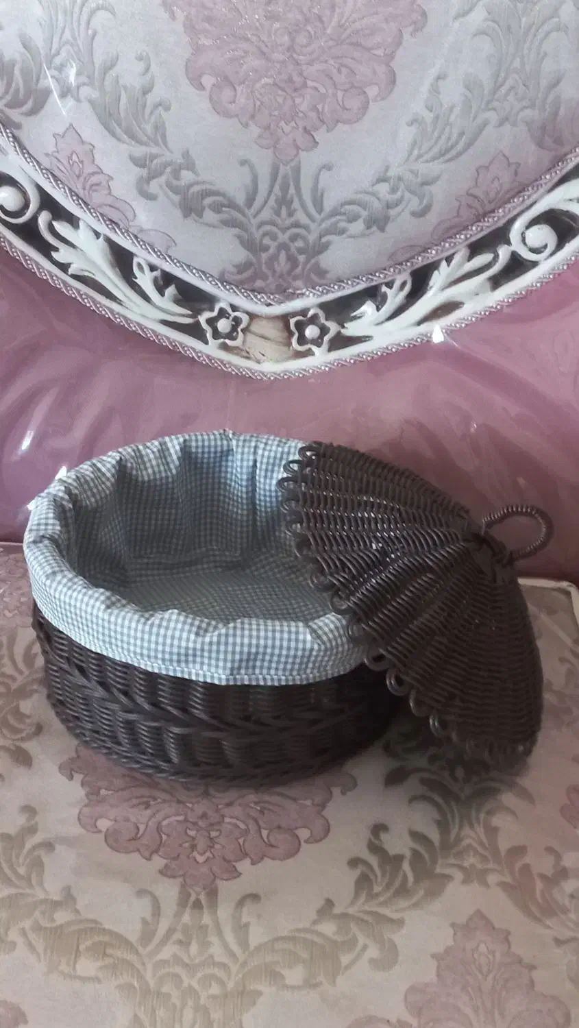 بافت سبد های حصیری ضد آب|صنایع دستی و سایر لوازم تزئینی|خمینیشهر, |دیوار