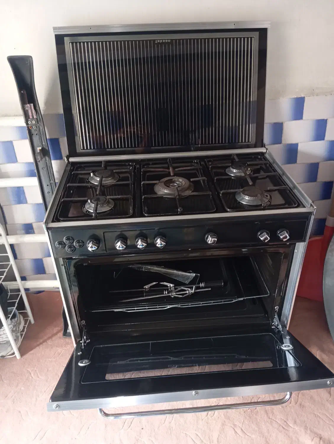 اجاق گاز فردار پنج شعله|اجاق گاز و لوازم برقی پخت‌وپز|سقز, |دیوار