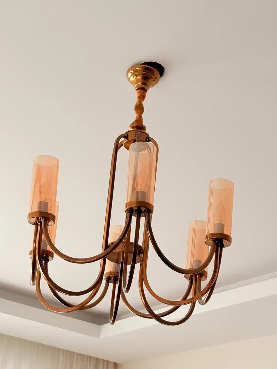 لوستر ۶شاخه|لوستر و چراغ آویز|مشهد, صیاد شیرازی|دیوار