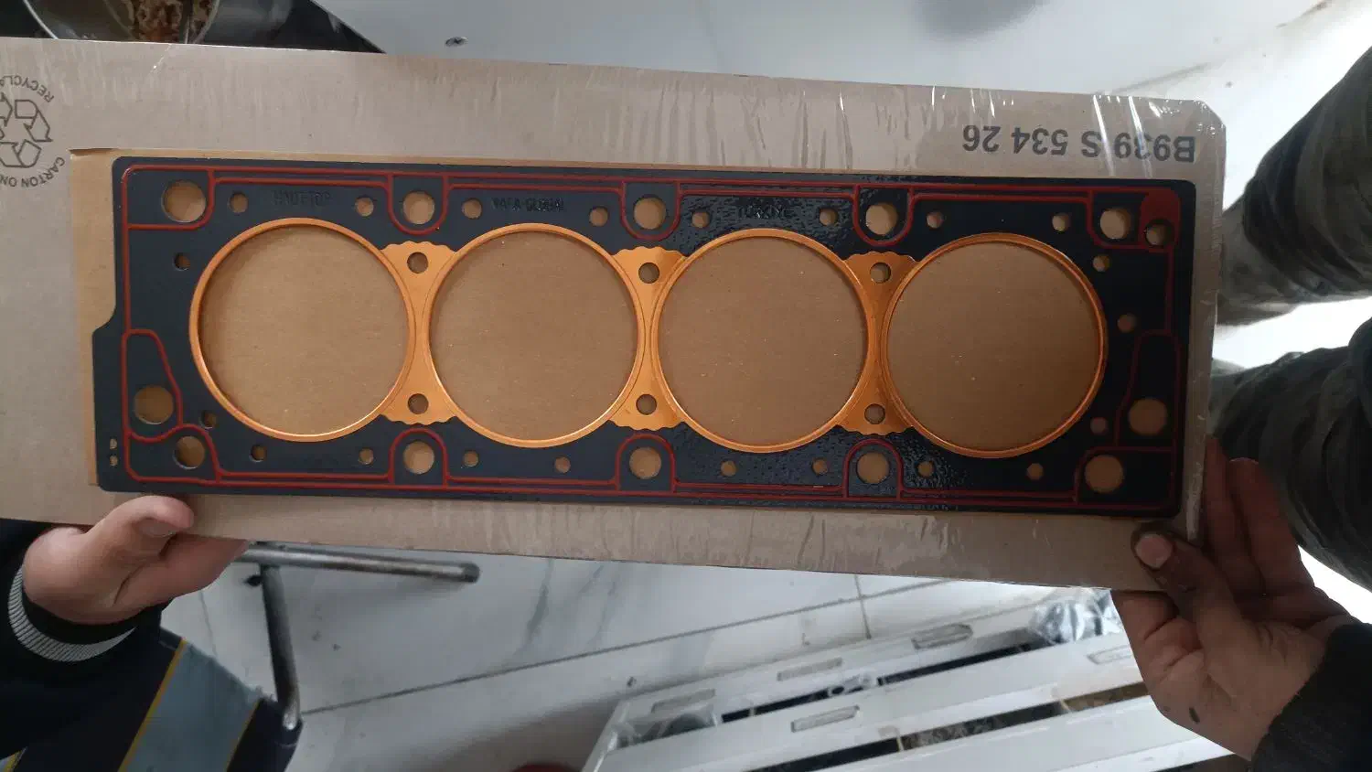 واشر سرسیلندر وفا ترک اورجینال تقویتی|قطعات یدکی و لوازم جانبی|برخوار, |دیوار