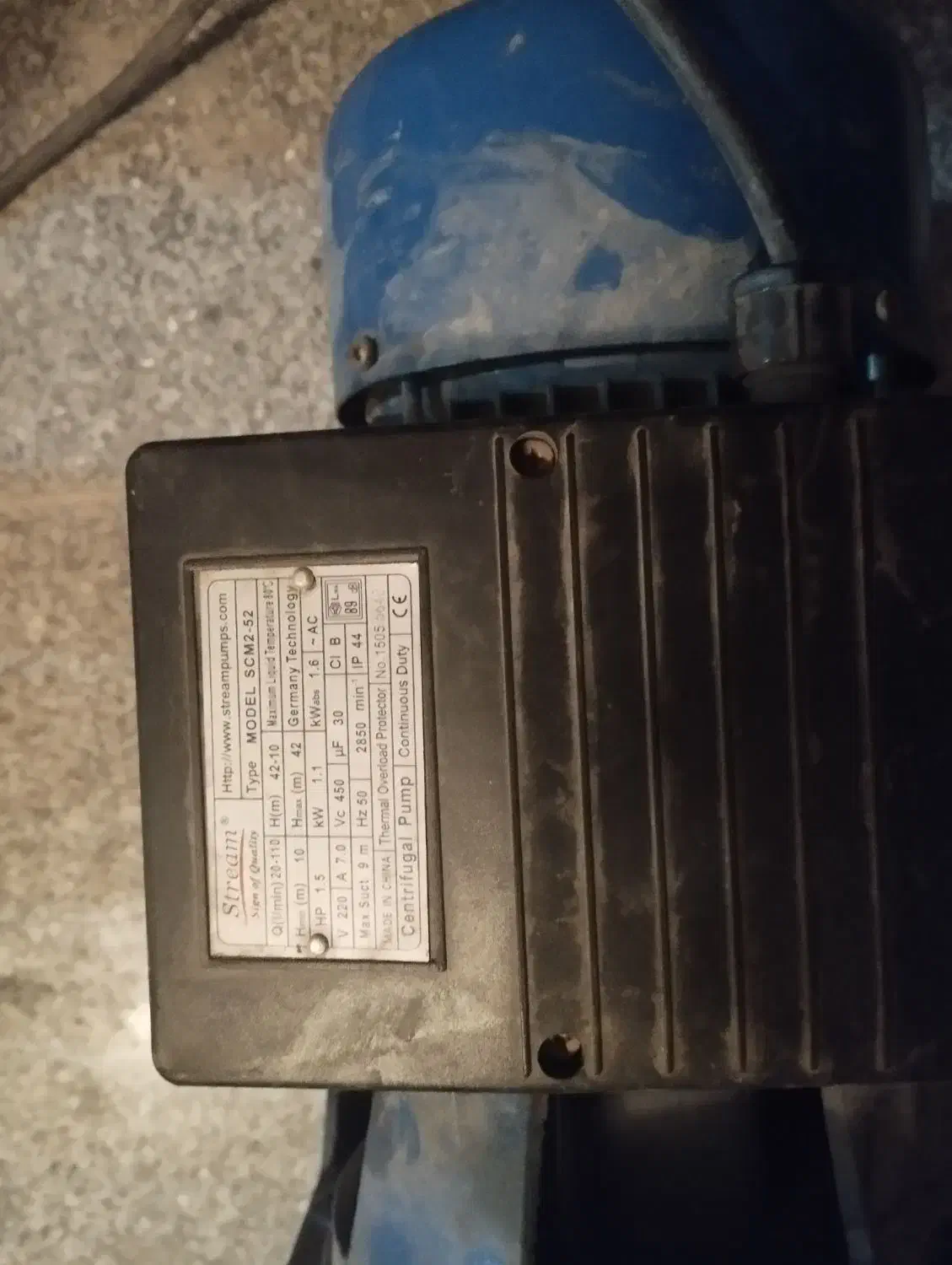 پمپ آب ۱/۵ اسب برند استریم|ابزارآلات|تهران, قاسمآباد|دیوار