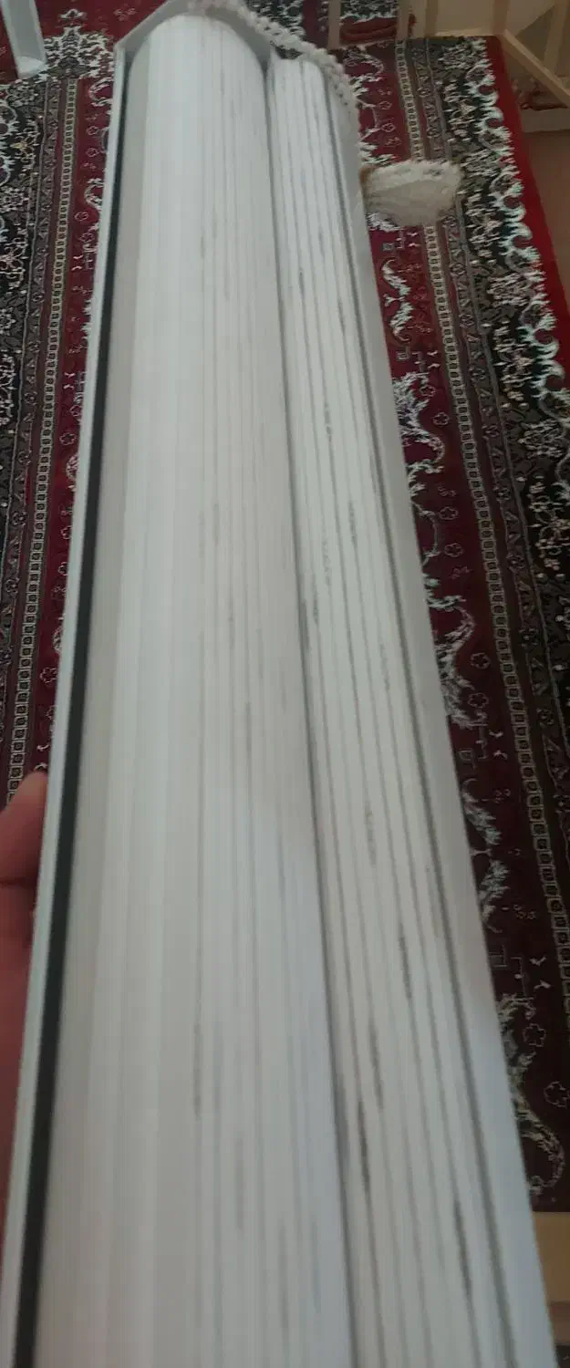 پرده زبرا در حد نو و کامل سالم|پرده، رانر، رومیزی|اصفهان, باغ زرشک|دیوار