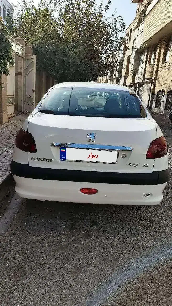 206 SD کمکار|خودرو سواری و وانت|قم, زنبیل آباد|دیوار