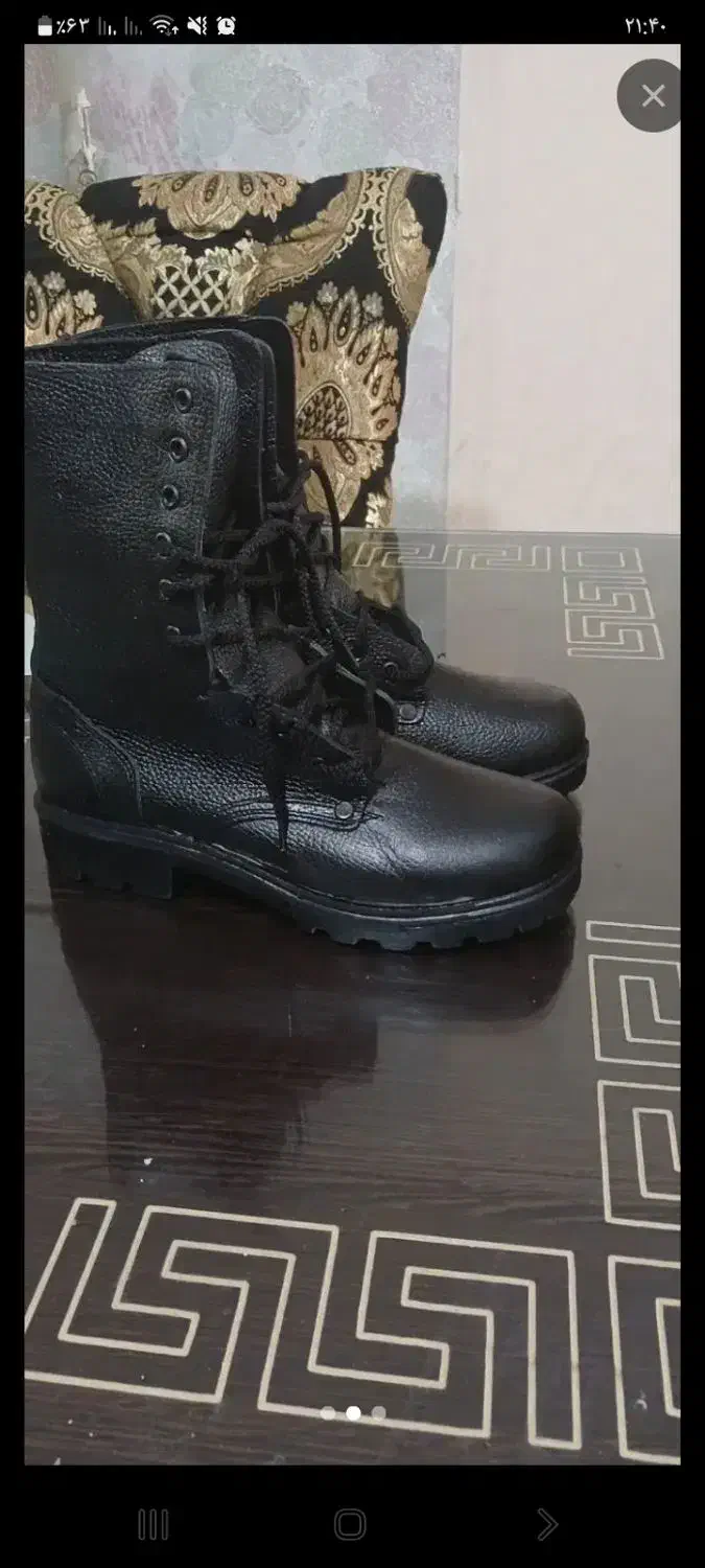 پوتین سربازی سایز ۴۱|کیف، کفش، کمربند|کرج, کوی امامیه|دیوار