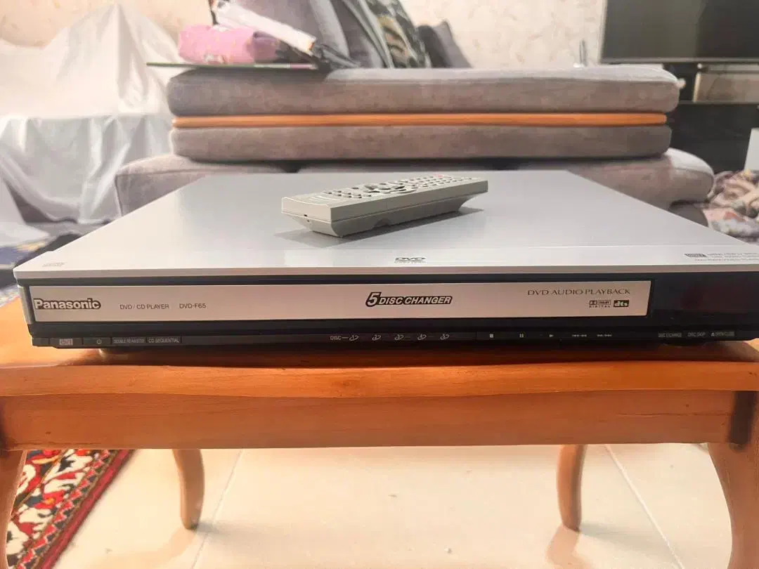 دستگاه dvd player5 disc پاناسونیک|پخش‌کننده DVD و ویدیو|اصفهان, خانه اصفهان|دیوار