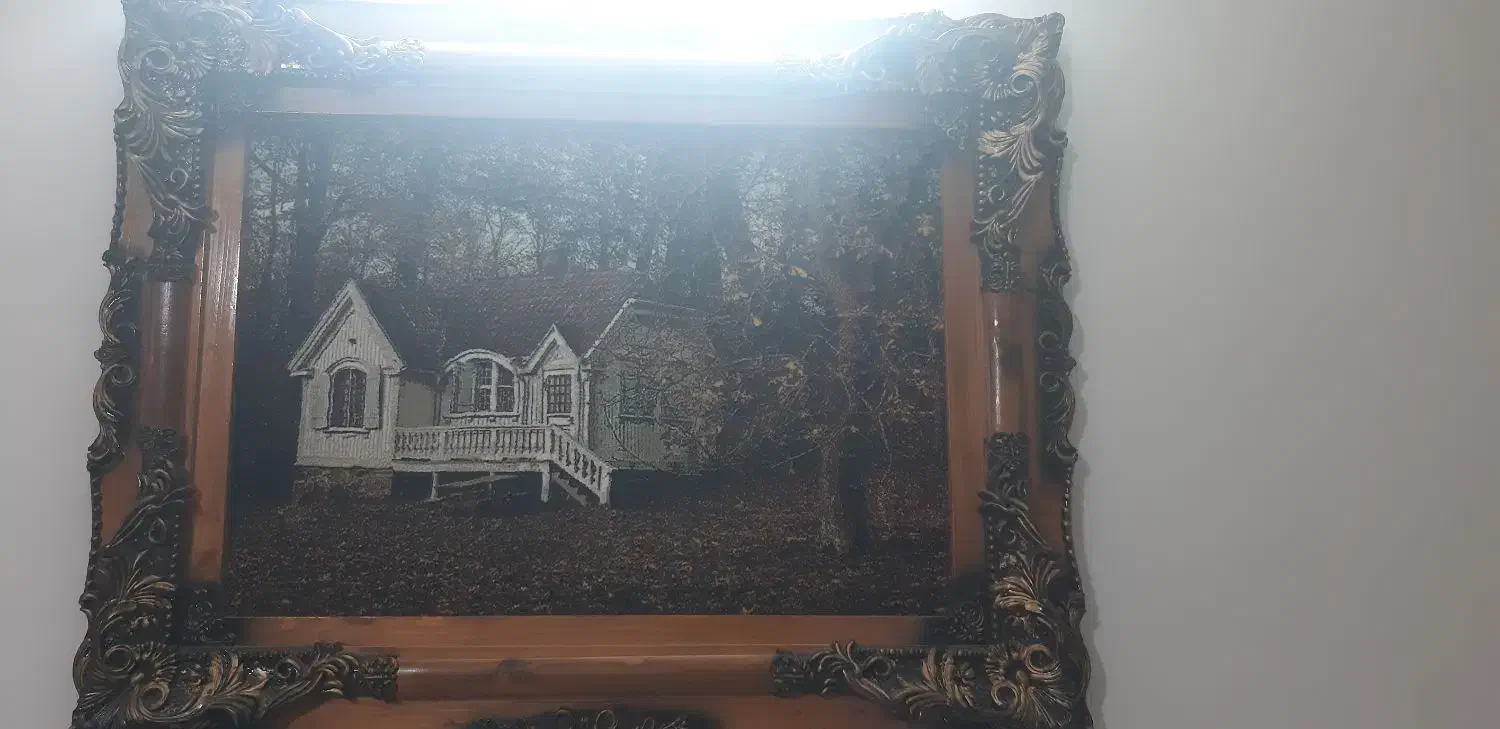 تابلو فرش کلبه|تابلو فرش|بابل, |دیوار