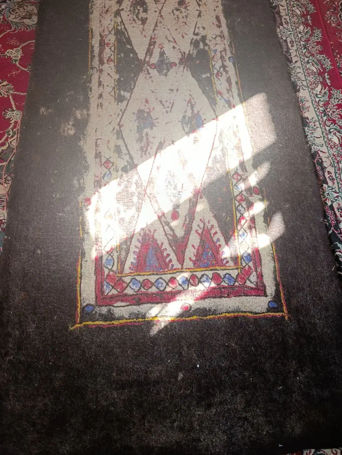 نمد سنتی و عتیقه|گلیم، جاجیم، گبه|رودسر, |دیوار