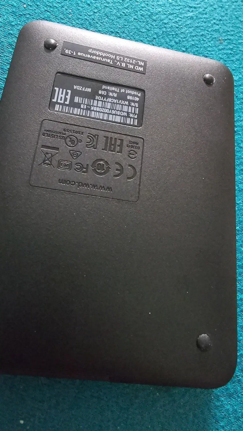 هارد اکسترنال وسترن ۲ ترا پاسپورتی|قطعات و لوازم جانبی رایانه|مشهد, رضاشهر|دیوار