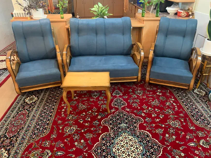 مبل راحتی|مبلمان خانگی و میز عسلی|خمینی‌شهر, |دیوار