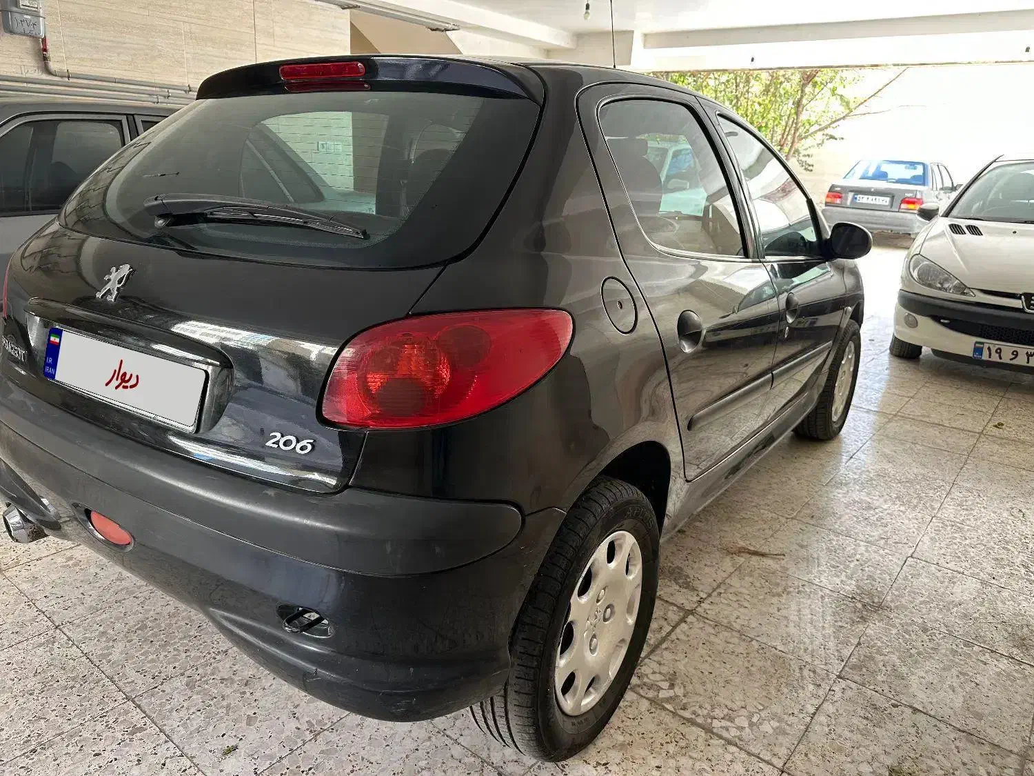 پژو۲۰۶ تیپ۲ مدل۱۳۹۱|خودرو سواری و وانت|تهران, وردآورد|دیوار