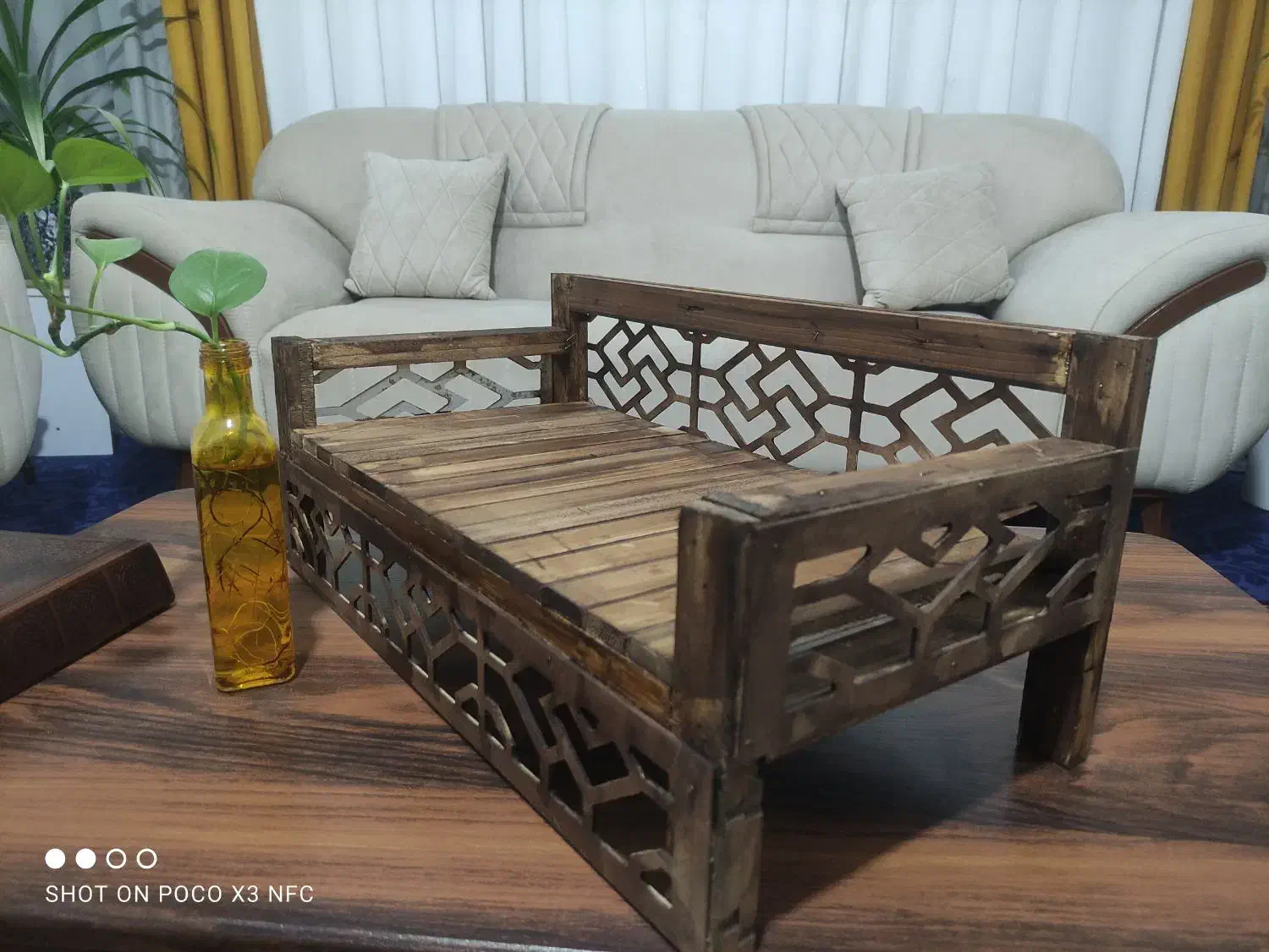 تخت سنتی مینی کوچک اسباب بازی ارسنجان|صندلی و نیمکت|ارسنجان, |دیوار