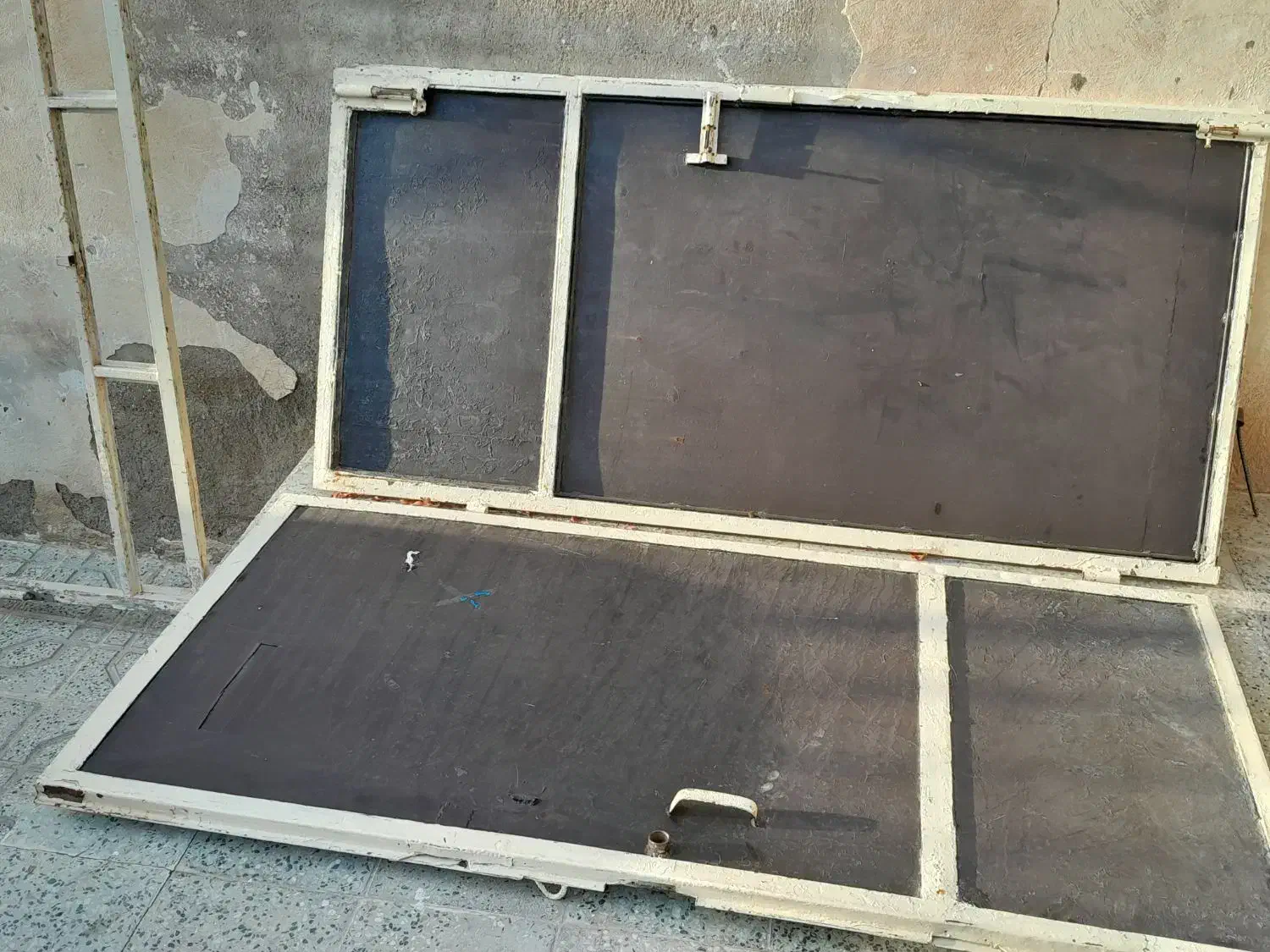 درب حیاط ماشین رو|مصالح و تجهیزات ساختمان|اشترینان, |دیوار