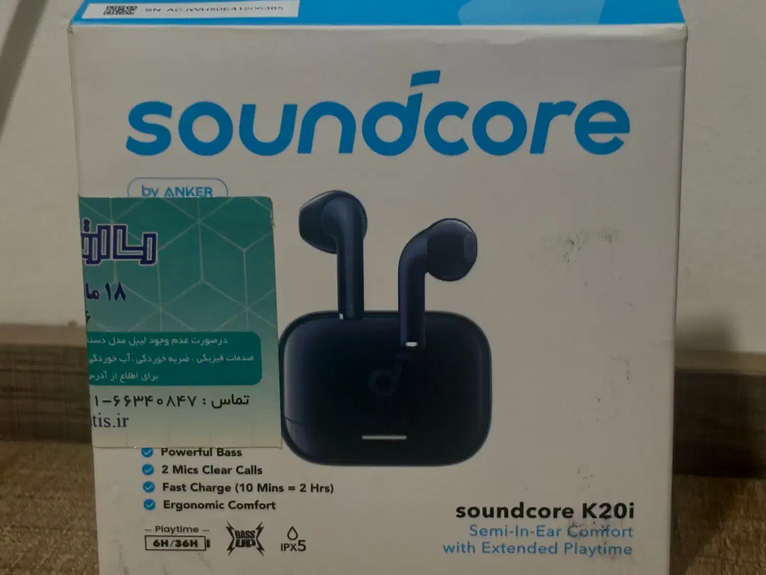 ایر پاد anker/دارای گارانتی شرکتی|لوازم جانبی موبایل و تبلت|تهران, آبشار|دیوار