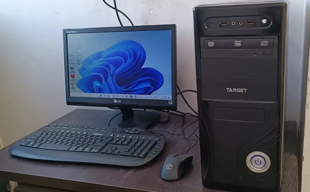 کامپیوتر Target i5 Ram8G HDD500GSSD128G VGA1GLED1|رایانه رومیزی|قزوین, |دیوار