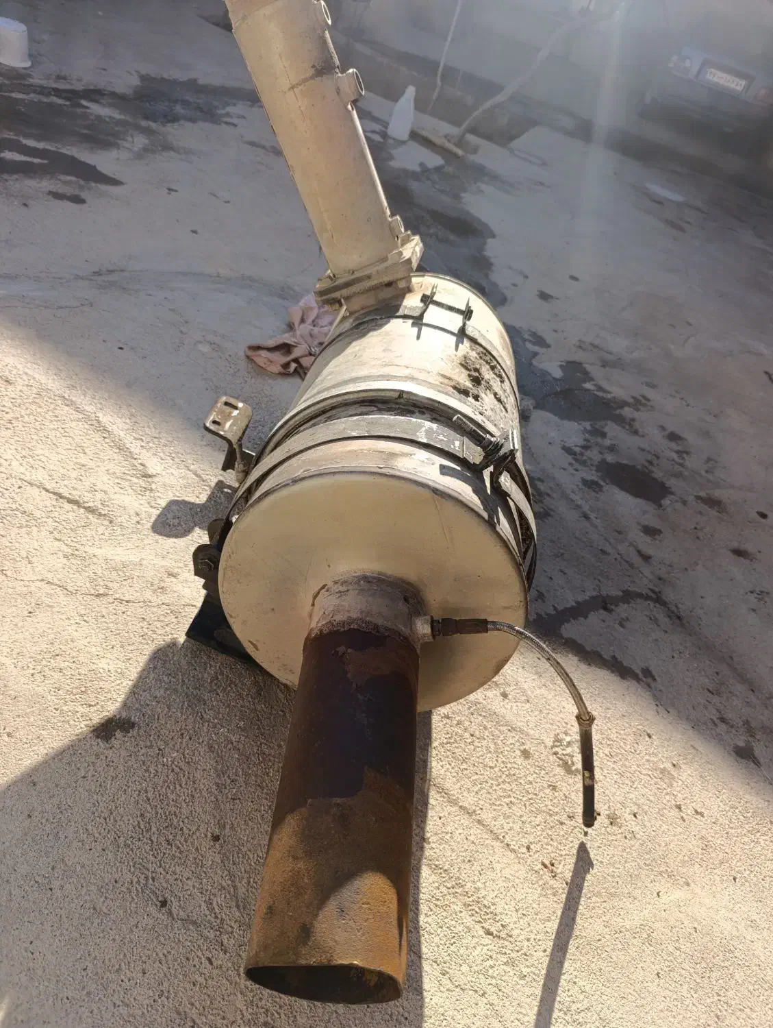 اگزوز بنز تک و زیرمایلر|قطعات یدکی و لوازم جانبی|قزوین, |دیوار