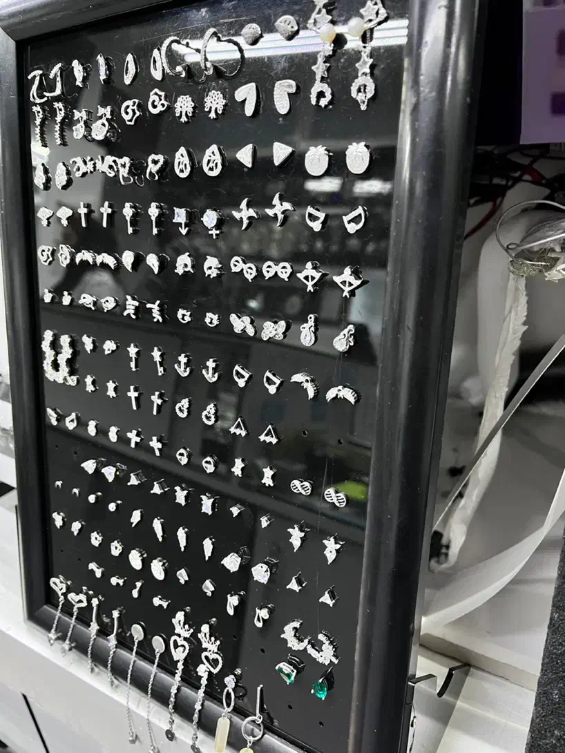 گوشواره نقره ۹۲۵ زنانه و گوشواره دخترانه|جواهرات|اصفهان, مصلی|دیوار