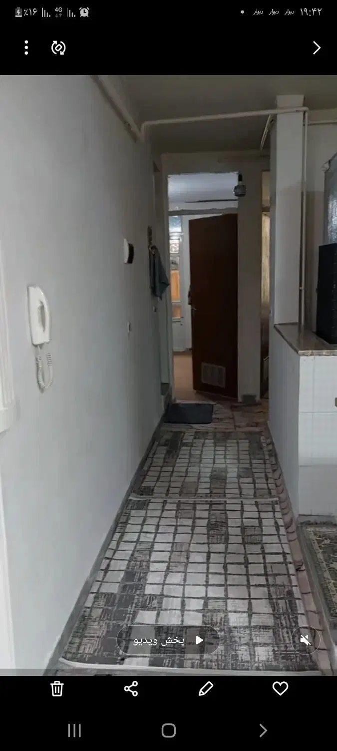 فروش آپارتمان ۸۰متردوخواب کمددیواری پارکینگ ورودی|فروش آپارتمان|اسدآباد, |دیوار