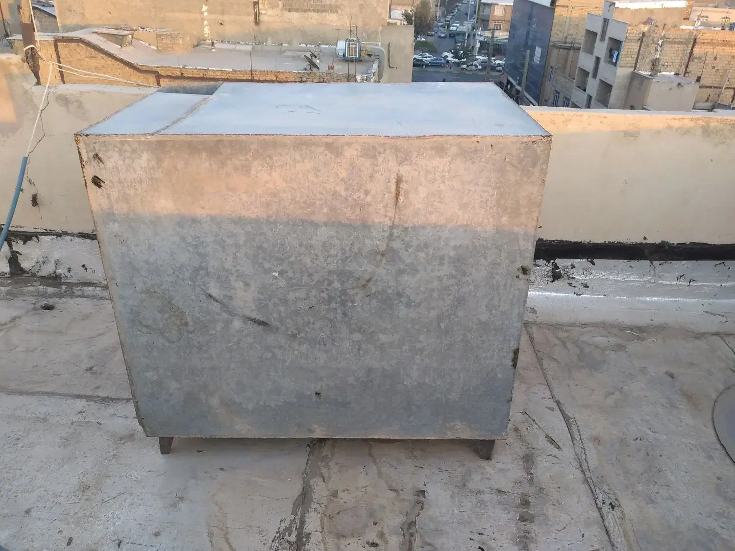 مخزن آب گالوانیزه زد زنگ|مصالح و تجهیزات ساختمان|ملارد, |دیوار