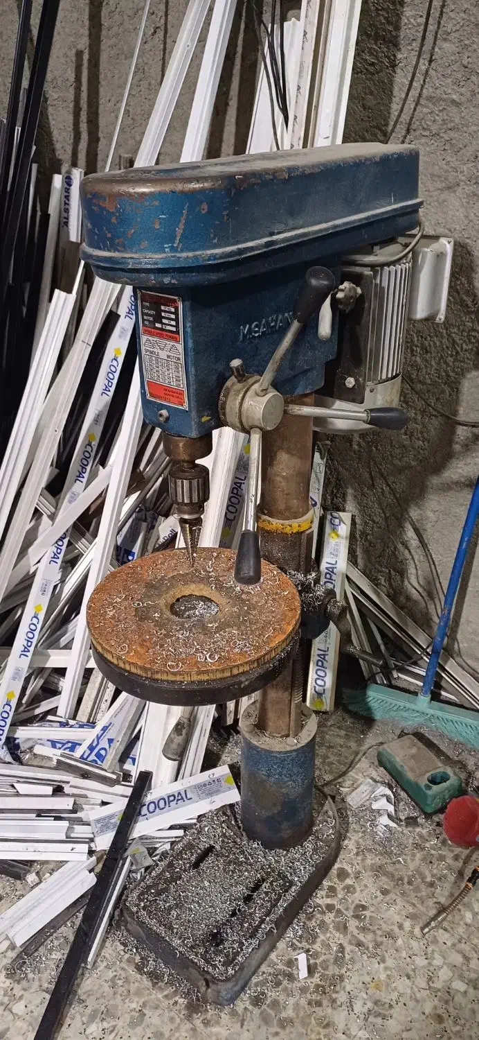 اره المینیم بر و دریل ستونی|ماشینآلات صنعتی|پیر بکران, |دیوار