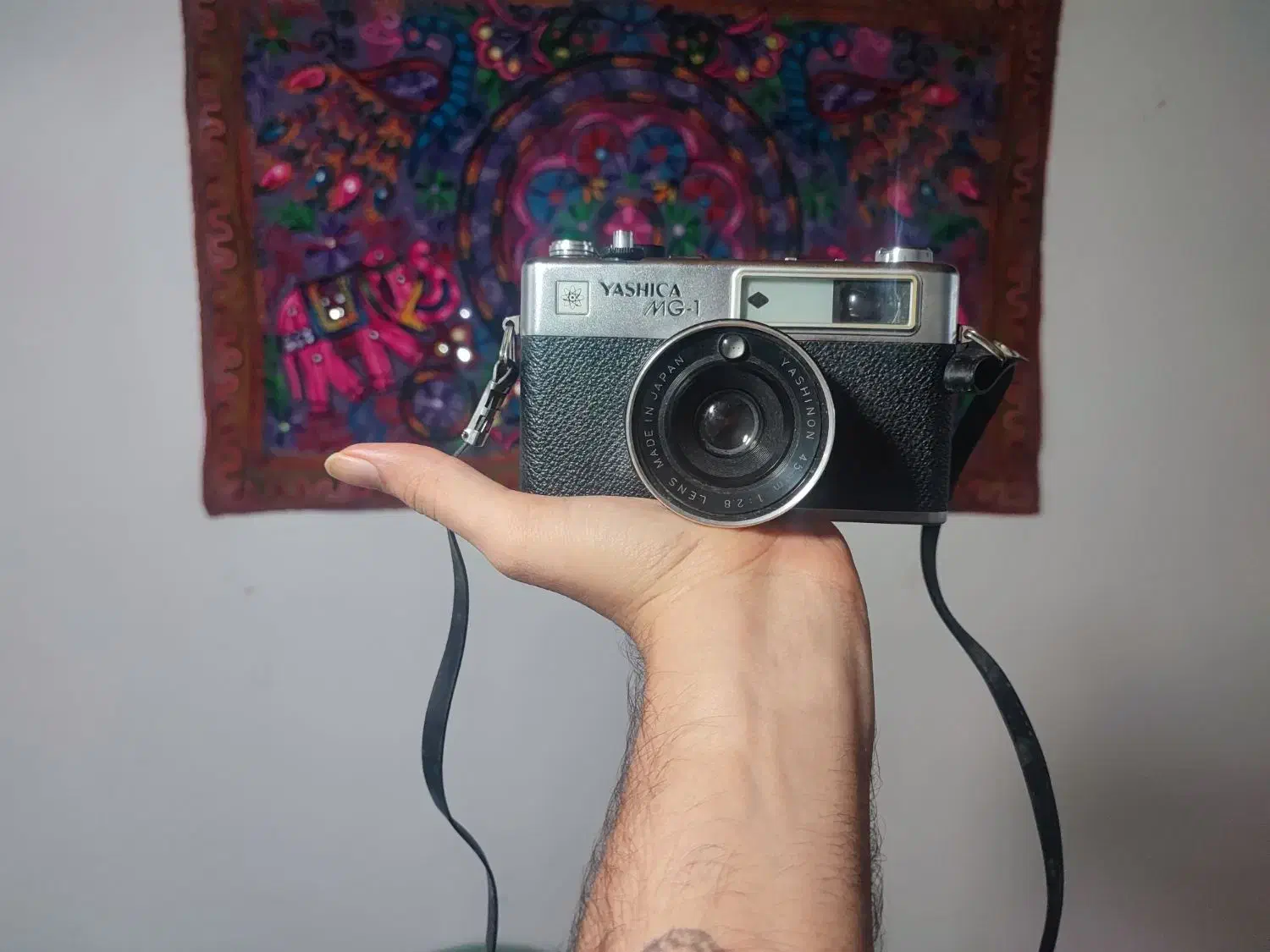 دوربین آنالوگ یاشیکا|دوربین عکاسی و فیلمبرداری|رشت, چله خانه|دیوار