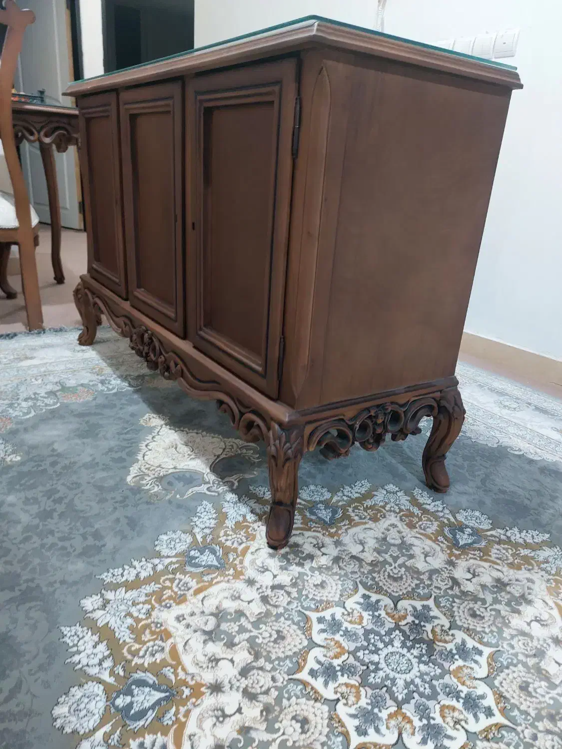 میز کنسول نو با چوب راش و سفارشی|بوفه، ویترین، کنسول|سهند, |دیوار