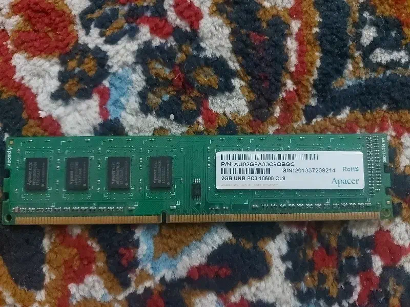 رم ۲ گیگ|قطعات و لوازم جانبی رایانه|نسیمشهر, |دیوار