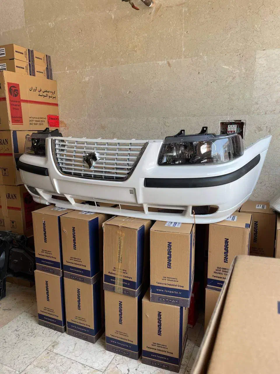 سپر جلو سمند اصلی طرف قرارداد ایران خودرو|قطعات یدکی و لوازم جانبی|تهران, طیب|دیوار